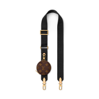 Bandouliere Woven Shoulder Strap Black (Box Included) VIP