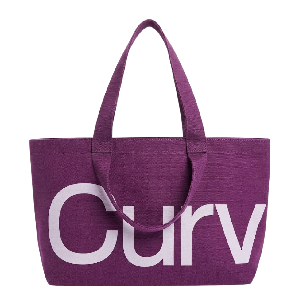 Curves Knit Tote Bag