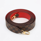 Damier Ebene Greenwich Shoulder Strap Brown & Red (Box Included) VIP
