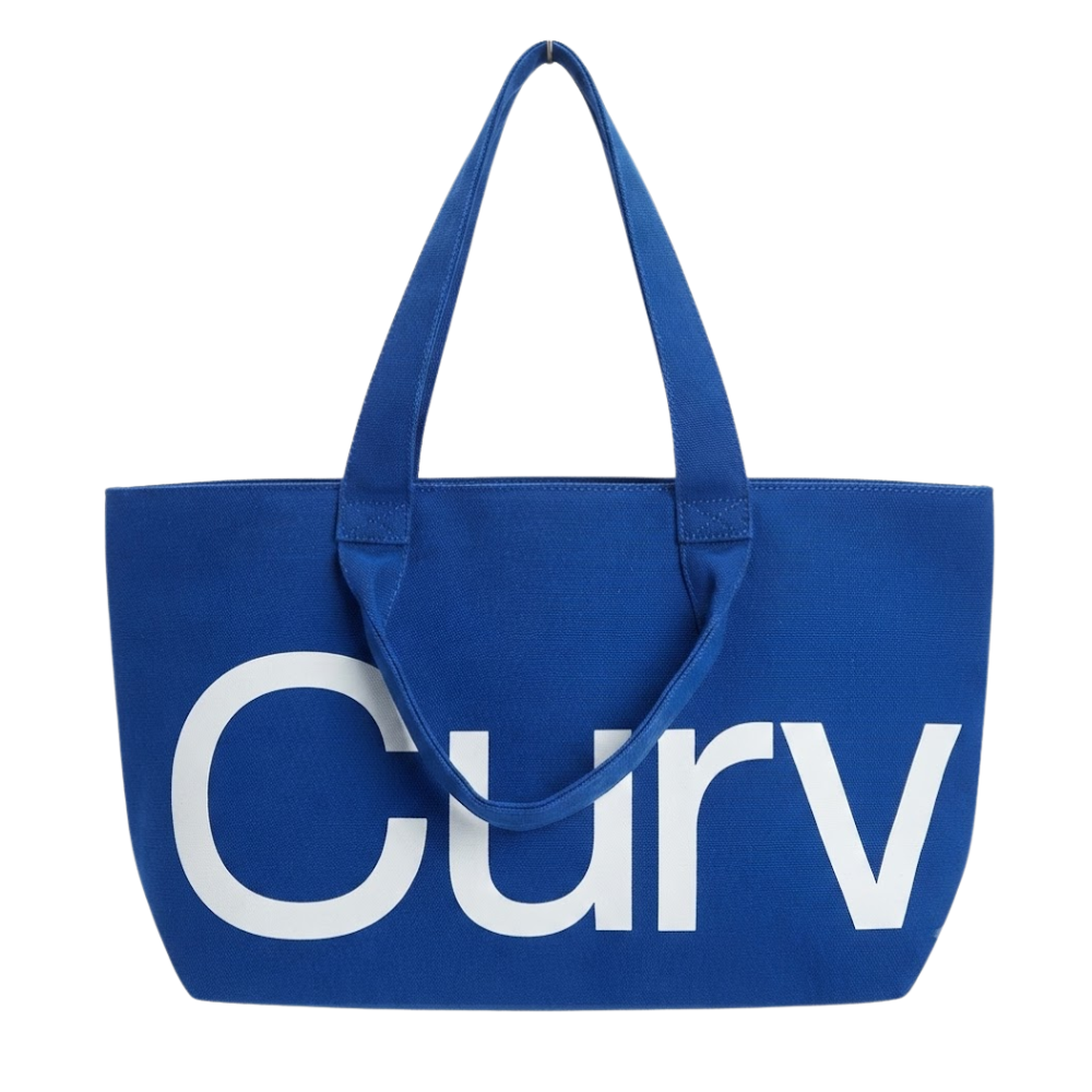 Curves Knit Tote Bag