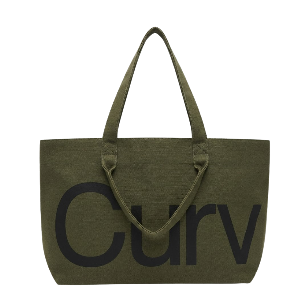 Curves Knit Tote Bag